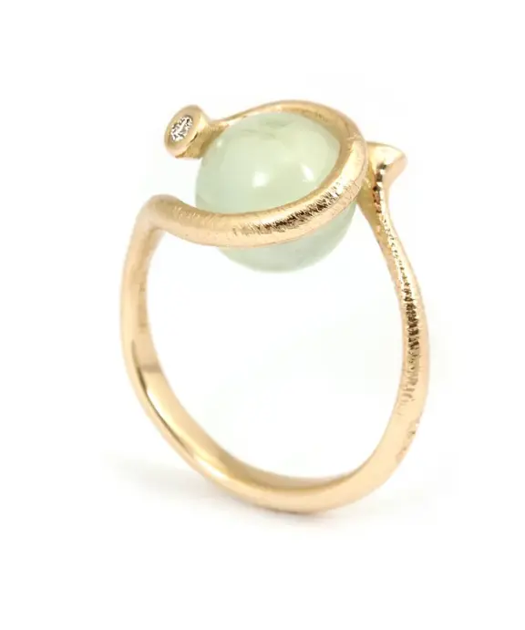 PER BORUP OPHELIA CHANGELING RING 14 KARAT GULD 0,06 CT - 1117RX