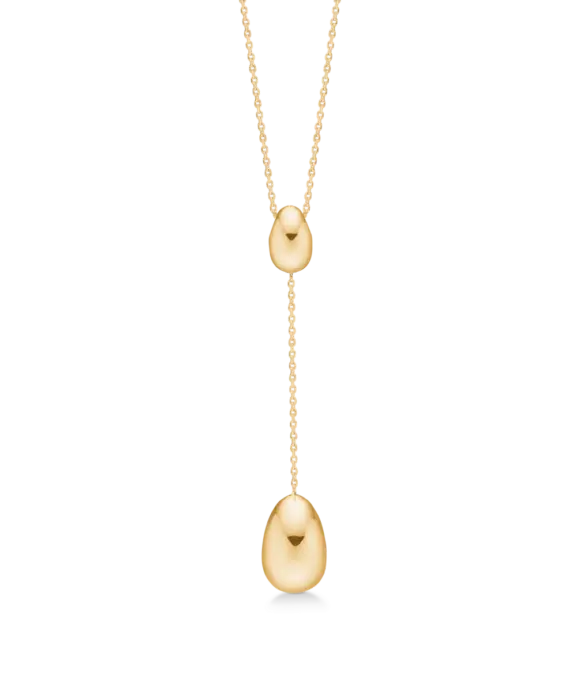 MADS Z DANGLING ELLIPSE 14 KARAT HALSKÆDE - 1530029