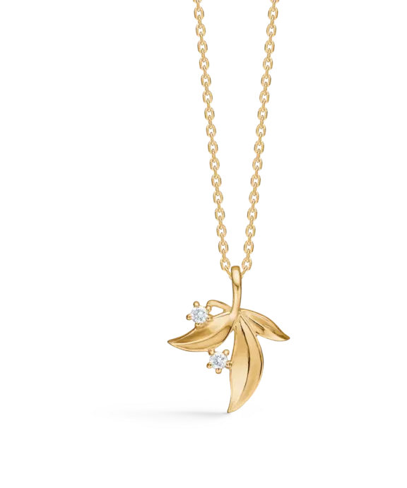 MADS Z OLIVE LOVE 14 KARAT HALSKÆDE 0,48 CT W/SI - 1531104