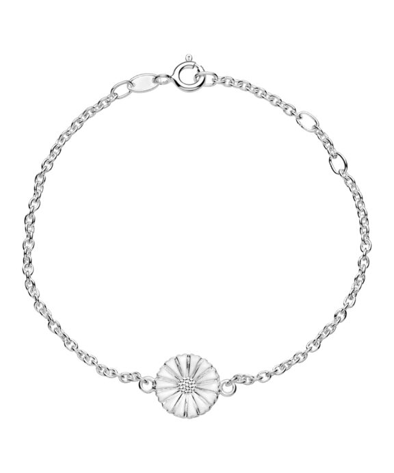 LUND COPENHAGEN ARMBÅND SØLV MED 11MM MARGUERIT - 9015030-H
