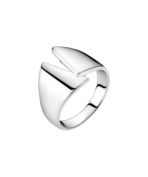 LUND COPENHAGEN SØLV RING GLAT - 9071131