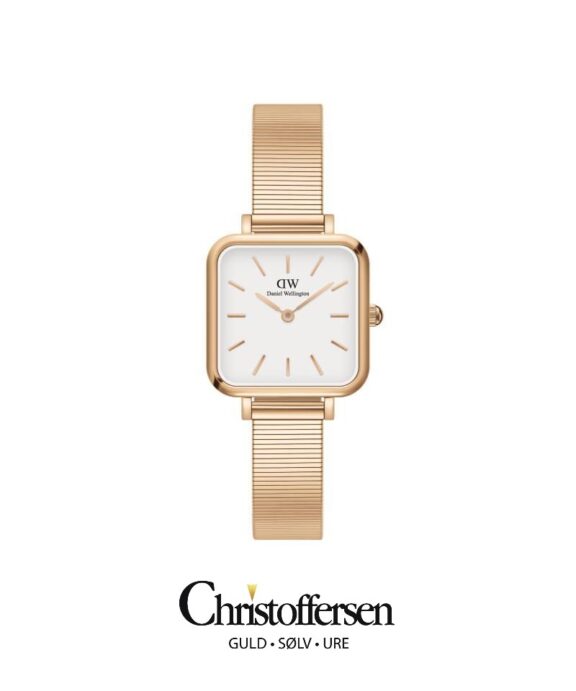 DANIEL WELLINGTON ROSE GOLD DAME UR QUADRO - DW00100517