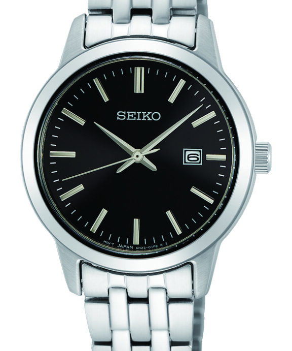 SEIKO UR DAME STÅL MED DATO - SUR409P1