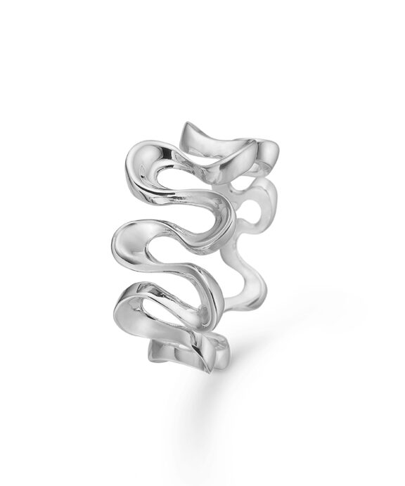 MADS Z RIBBON SØLV RING - STR. 54 - 2140108