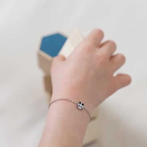 NORDAHL JEWELLERY ARMBÅND SØLV MED PANDA - 80250860900 - Billede 2