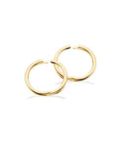 SCROUPLES CREOL 8 KARAT GULD MED CLIP - 115933