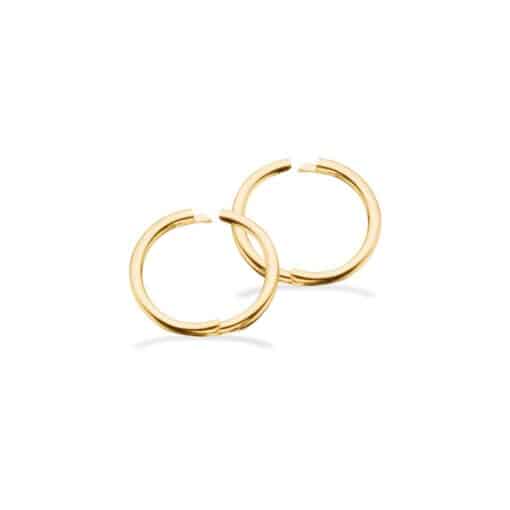 SCROUPLES CREOL 8 KARAT GULD MED CLIP - 115933