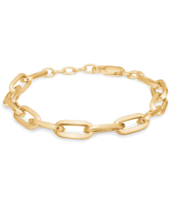 STUDIO Z ANKER ARMBÅND SØLV FORGYLDT - 8250324