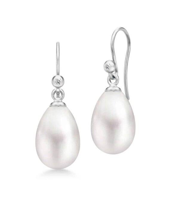 JULIE SANDLAU AFRODITE ØRERINGE HOD PERLE - HKS423RHWHPLCZ