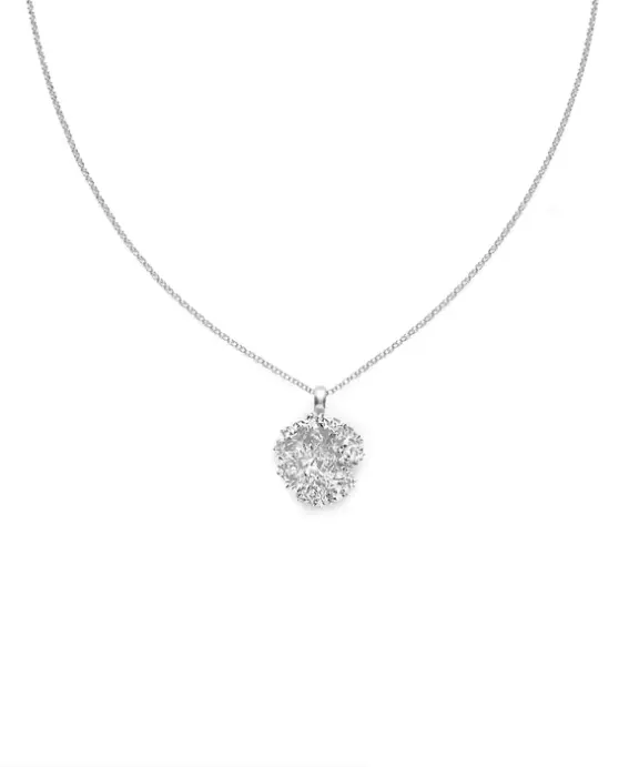 FLORA DANICA PERSILLE HALSKÆDE SØLV - PAR-Ne-S