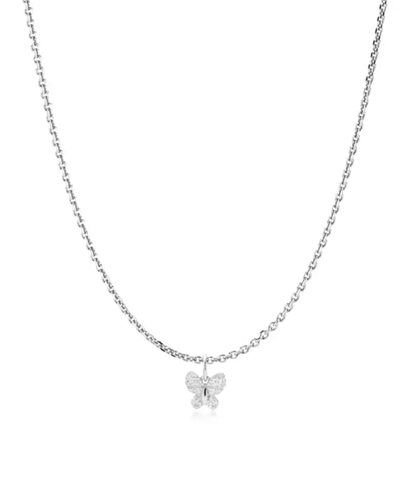 SISTIE SARA HØYDAHL HALSKÆDE SØLV SOMMEFUGL - ZS20217SWS45