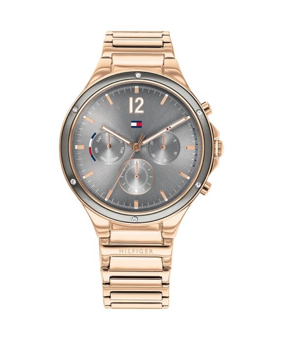 TOMMY HILFIGER DAMEUR ROSAFORGYLDT STÅL - 1782277