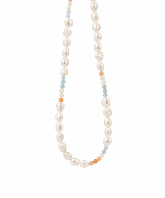 SUSANNE FRIIS BJØRNER HALSKÆDE PERLE 42-47 CM - 1886-2-45-579