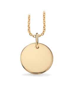 SCROUPLES TAGME 8 KARAT GULD VEDHÆNH CIRKEL 13 MM  - 210613