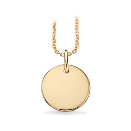 SCROUPLES TAGME 8 KARAT GULD VEDHÆNH CIRKEL 13 MM  - 210613
