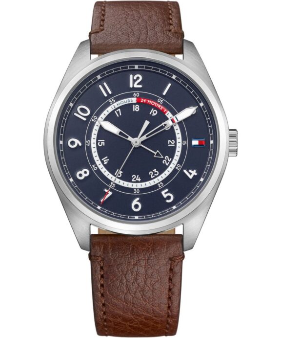 TOMMY HILFIGER DYLAN HERREUR BLÅ SKIVE - 1791371