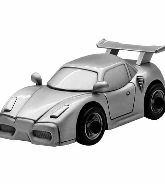 NORDAHL KIDS TIN SPAREBØSSE RACERBIL - 92015276192