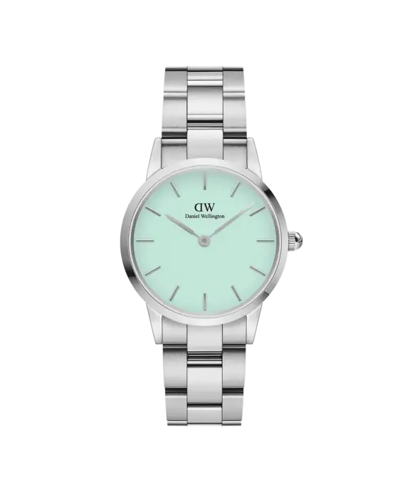 DANIEL WELLINGTON STÅL DAMEUR PASTEL GRØN - DW00100537