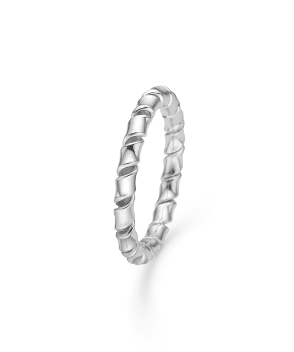MADS Z POETRY COIL SØLV RING - 2140060