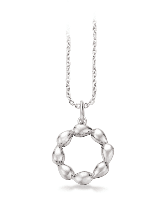 SCROUPLES SØLV HALSKÆDE CIRKEL - 236432