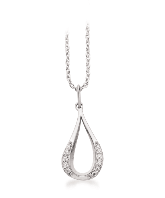 SCROUPLES HALSKÆDE MED ZIRKONIA - 236562