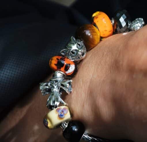 TROLLBEADS SKRÆMMENDE KAT KUGLE SØLV - TAGBE-30187 - Image 5