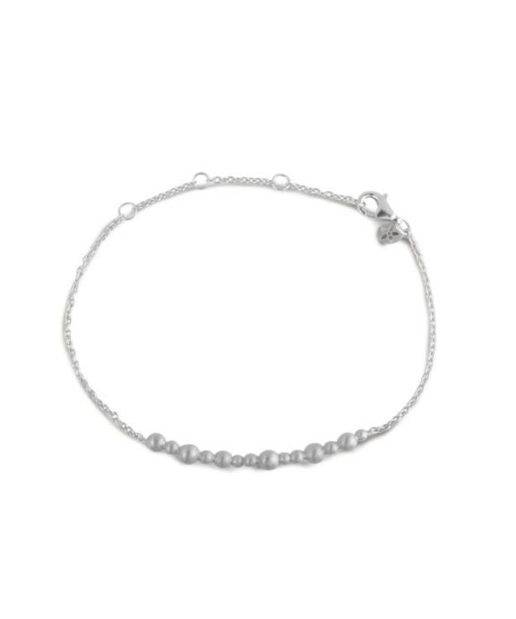 BYBIEHL PEBBLES ARMBÅND SØLV - 2-3801A-R