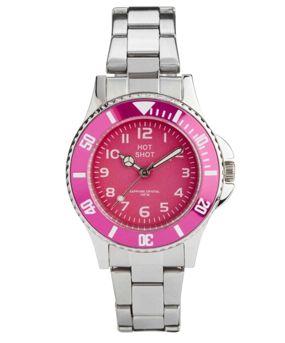 HOT SHOT STÅL LÆNKE SAFIR 10ATM - C2547SBX-H