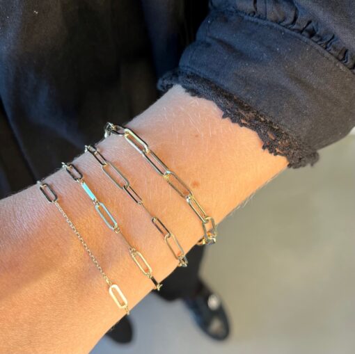 SCROUPLES 8 KARAT GULD ARMBÅND LINK - 33703,18 - Image 2