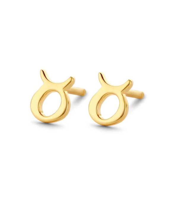 SPIRIT ICONS STJERNETEGN TYR ØRERINGE SØLV FORGYLDT - 41032