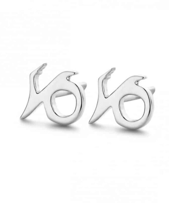 SPIRIT ICONS STJERNETEGN STENBUKKEN ØRERINGE SØLV - 41111