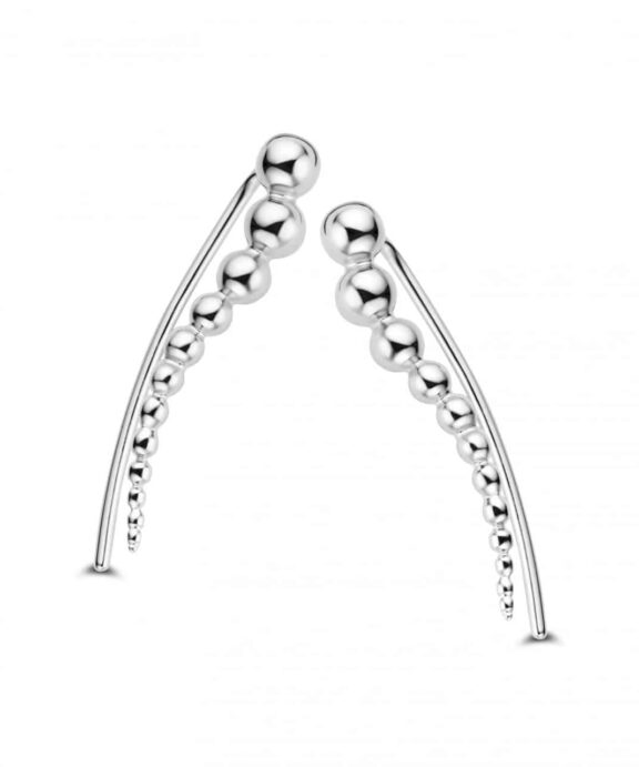 SPIRIT ICONS BOMBER ØRERINGE EARCRAWLER SØLV - 41161