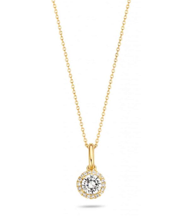 SPIRIT ICONS HALSKÆDE SØLV FORGYLDT ROMANCE - 10662-45