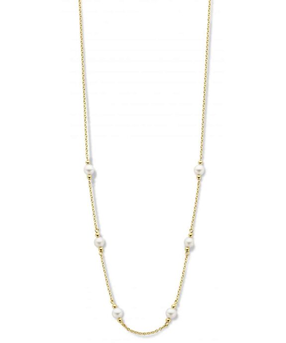 SPIRIT ICONS ATHENA HALSKÆDE SØLV FORGYLDT - 10812-45