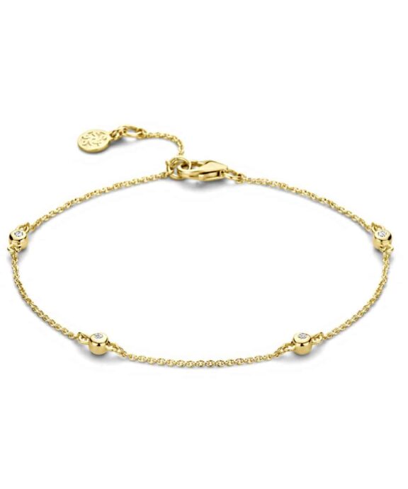 SPIRIT ICONS BELLE ARMBÅND 14 KARAT 0,08 WVS - 24026-19