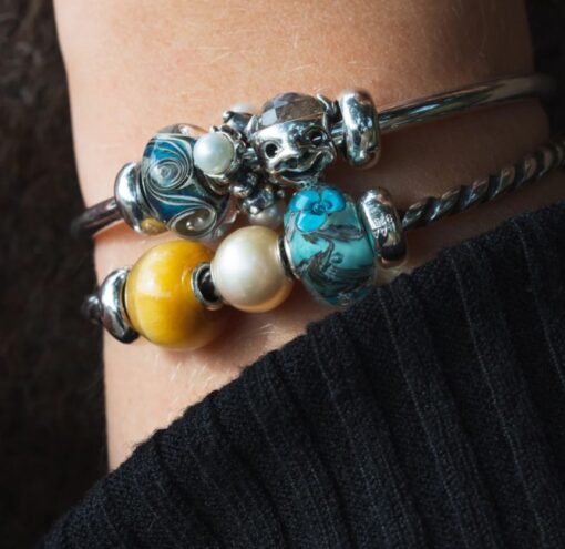 TROLLBEADS EFTERÅRSVIND GLASKUGLE - TGLBE-20351 - Image 3