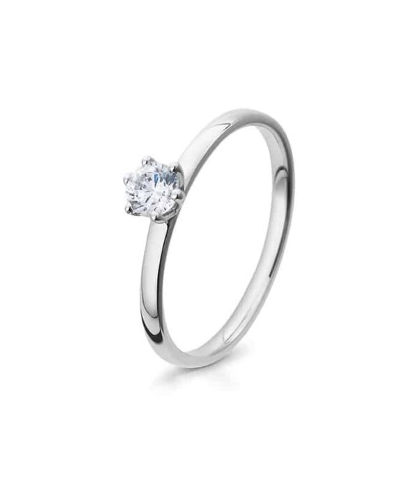 SAINT MAURICE SØLV RING MED ZIRKONIA - 4105285-2