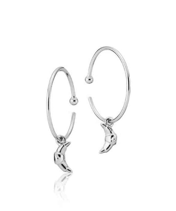 SISTIE ØRERINGE SØLV FREDERIKKE WÆRENS - Z1156SWS