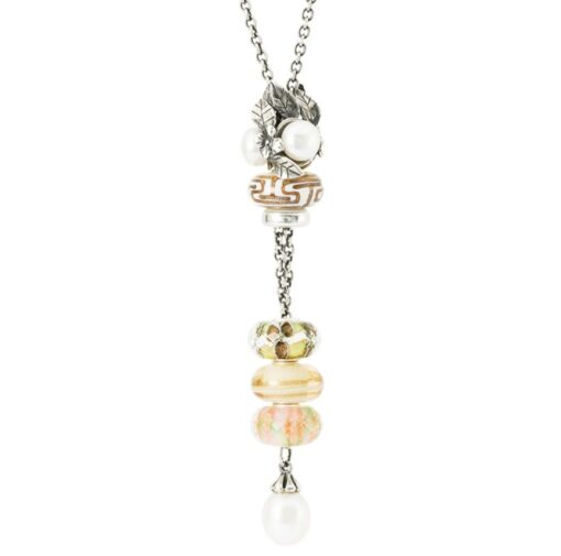 TROLLBEADS STILFULDE BLOMSTER GLASKUGLE -TGLBE-30079 - Image 2