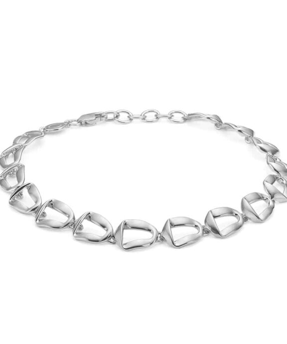 MADS Z EMMY SØLV ARMBÅND MED ÅBNE LED - 2150111