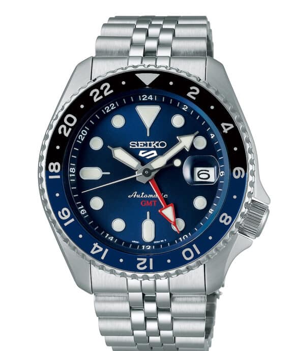 SEIKO 5 SPORT GMT BLÅ AUTOMATIC - SSK003K1
