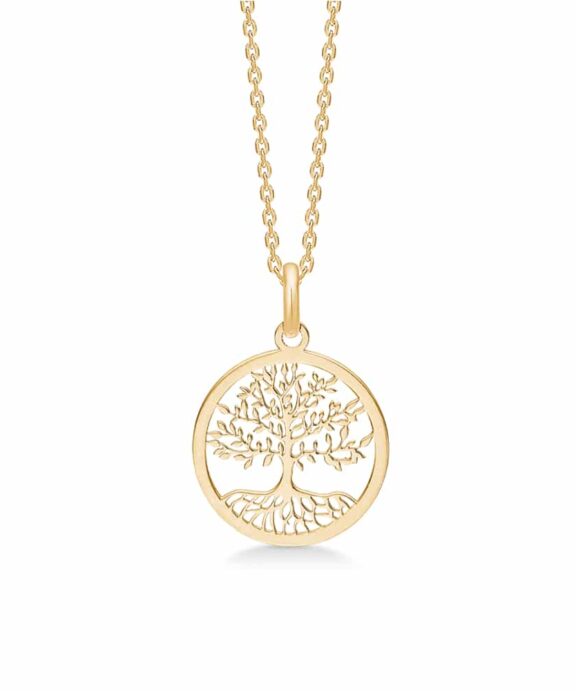 MADS Z TREE OF LIFE VEDHÆNG 8 KARAT GULD - 3330110