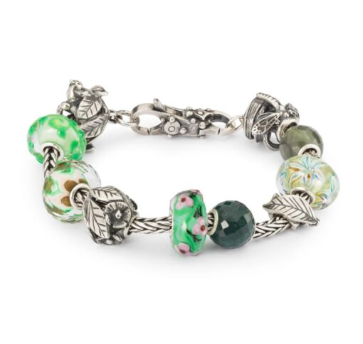 TROLLBEADS STÆRKE BLOMSTER SØLVLED - TAGBE-30193 - Image 2