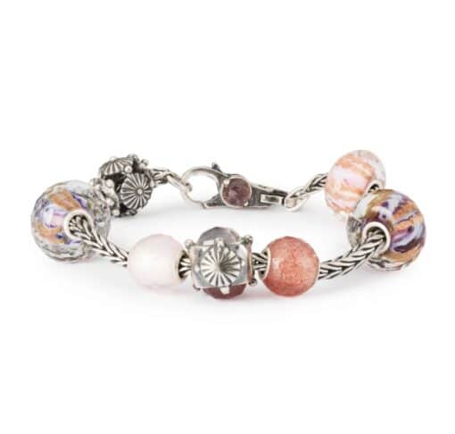 TROLLBEADS VIOLET MELODI GLASKUGLE - TGLBE-30102 - Image 3