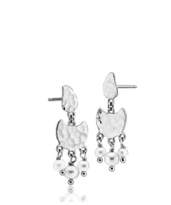 SISTIE EARRINGS SILVER PEARLS DREAM- Z1025SWSWHITE