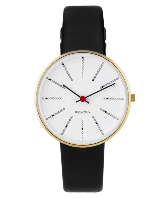 ARNE BANKERS 34MM GULD REM - 53107-1601G