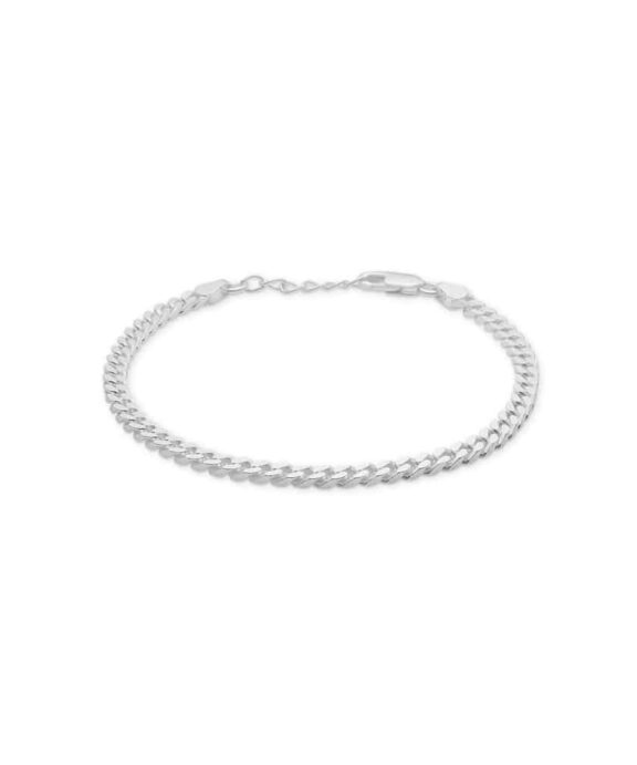 STUDIO Z PLAITED CHAIN ARMBÅND SØLV - 7150317