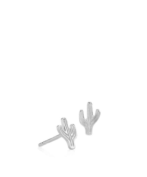 SISTIE PETITE CACTUS ØRERINGE SØLV - Z1179SWS