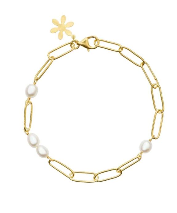 SUSANNE FRIIS BJØRNER ARMBÅND MED FERSKVANDSPERLER - 1899-21-20-90