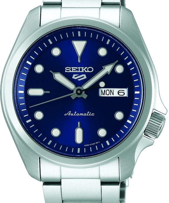 SEIKO 5 SPORT BLÅ SKIVE AUTOMATIK - SRPE53K1